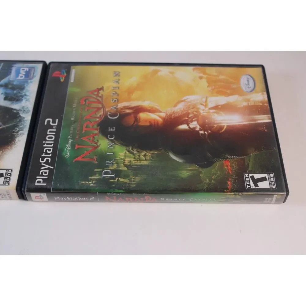 2 gams: Chronicles of Narnia: Prince Caspian + Lion/Witch/Wardrobe (Sony PS2)